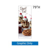 Grasshopper Adjustable Indoor Banner Stand (Medium)