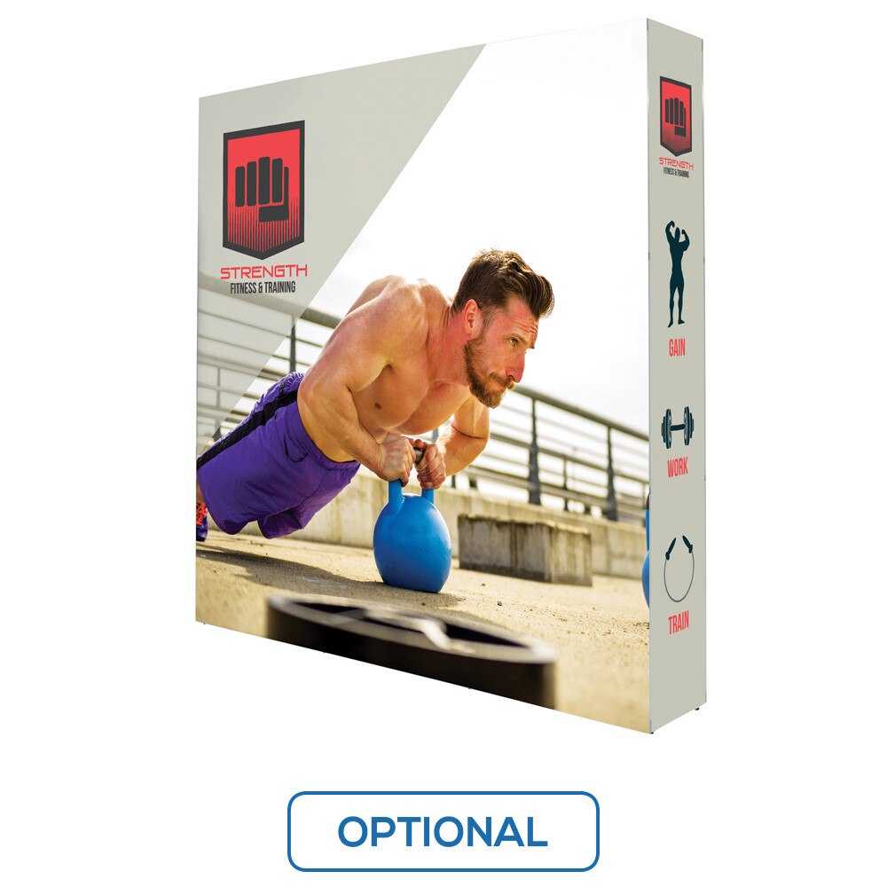 Lumiere Light Wall ® 7.5ft x 7.5ft Non-Backlit -- Single-Sided Graphic Package