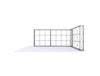 20 x 15 ft. Lumiere Light Wall® Configuration G No Lights Single - Sided (Graphic Package)