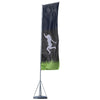 Mondo Flag 23ft - Single - Sided, Graphic Package (Stand and Graphic)