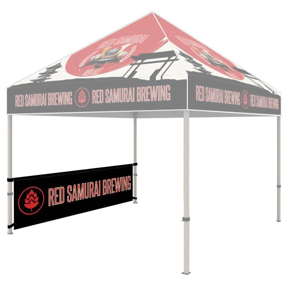[Prime] 10ft. Tent Half Wall with Steel Rail - WS Display
