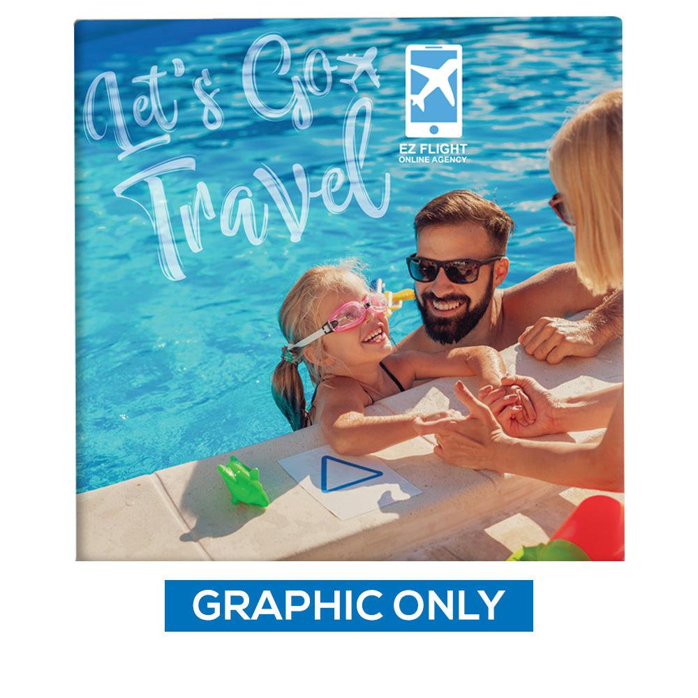 ONE CHOICE® 8 ft. Fabric Display Straight - WS Display