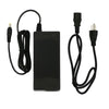ONE CHOICE SEG Pop Up Display -Black power adapter with cables on a white background
