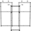 Origami SEG Truss Inline - A 20 x 10 ft.