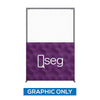 3.3 x 4.9ft. QSEG Quick Wall Display