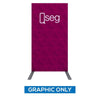 1.3 x 2.4 ft. QSEG Quick Wall Display