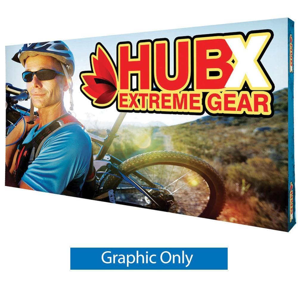 15ft. RPL Straight Fabric Pop Display - WS Display