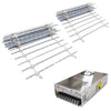 Ladder Lights - LED 4 ft. x 8 ft. Double - Sided with Transformer (Hardware Only)