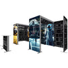 10x20 SEGO + QSEG Configuration C (Graphic Package) Modular  with astronaut helmet and space suit design