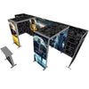 10x20 SEGO + QSEG Configuration C (Graphic Package) Modular with customizable design on a white background