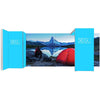 10x20 SEGO Modular Lightbox Display Configuration F Double - Sided (Graphic Package) Promotional display for SEGO modular lightbox with scenic view and red tent.