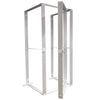 10x20 SEGO Modular Lightbox Display Configuration F Double - Sided (Graphic Package) Metal frame structure on a white background