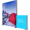 10x10 SEGO Modular Lightbox Display Configuration D Double - Sided (Graphic Package)