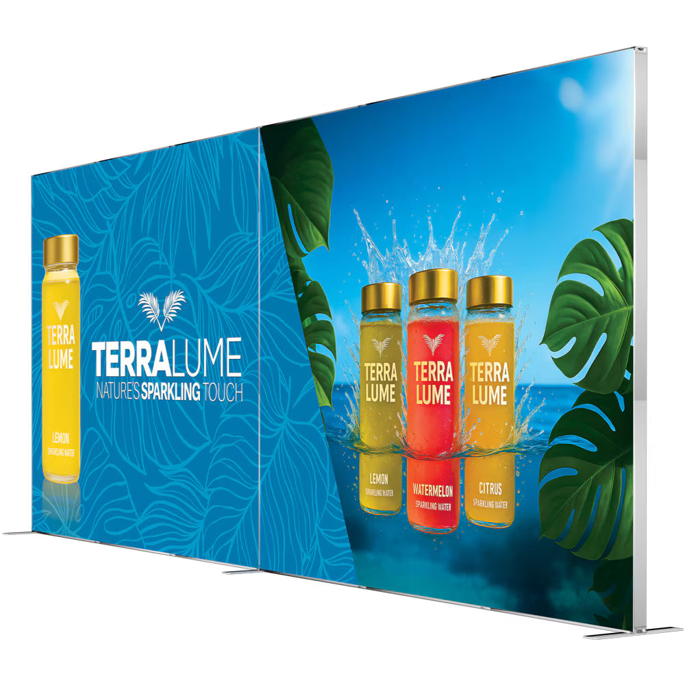 20ft Showbird 65 600x240 Single Sided (Graphic Package) BACKLIT FRONT SIDE