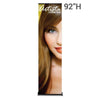 36" SilverStep Retractable Banner Stand (Black and Silver)