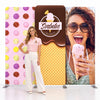 EZ Tube® Connect Backlit 10FT Kit A Single-sided Graphic Package (3'X3'X3')