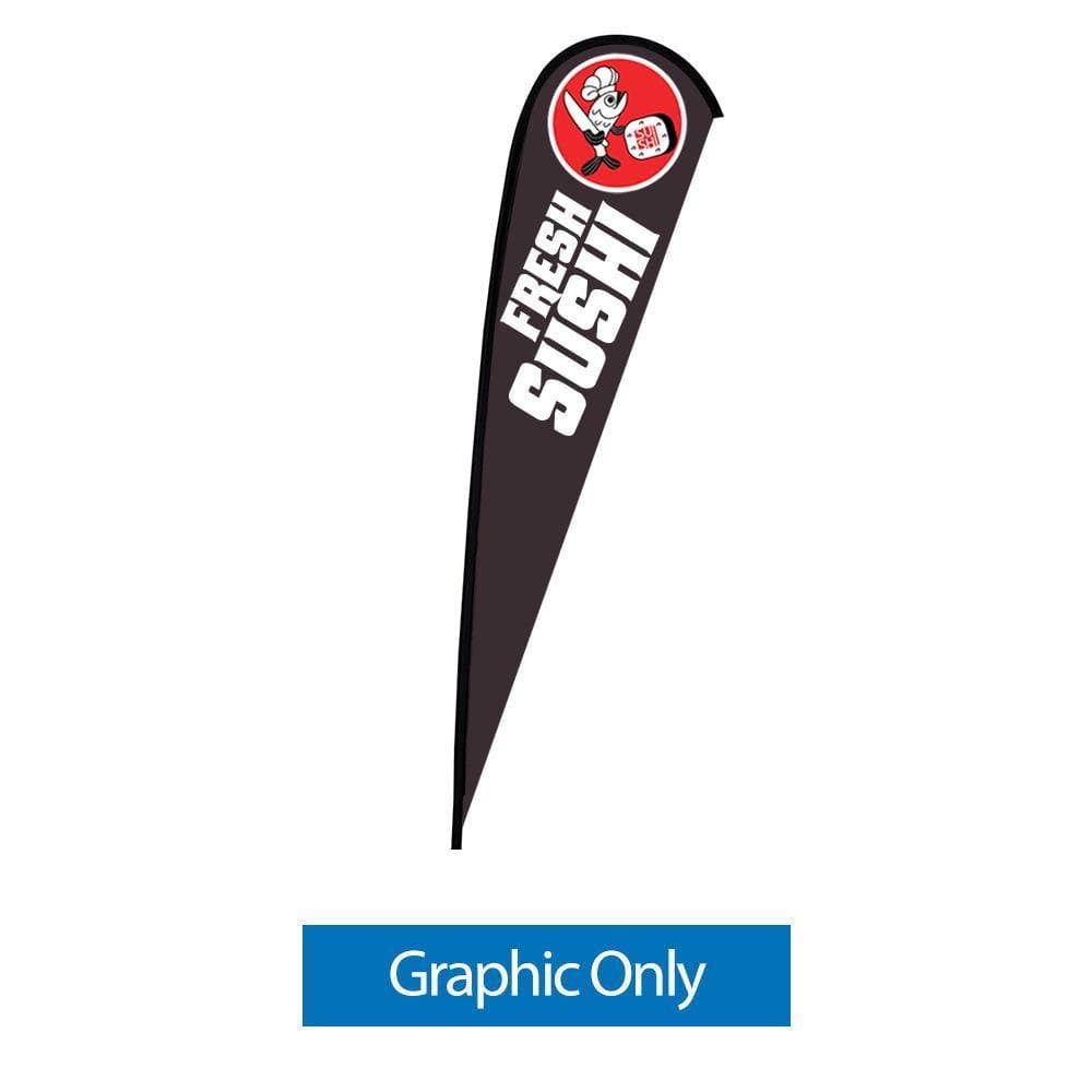 15ft. Sunbird Custom Flag - WS Display