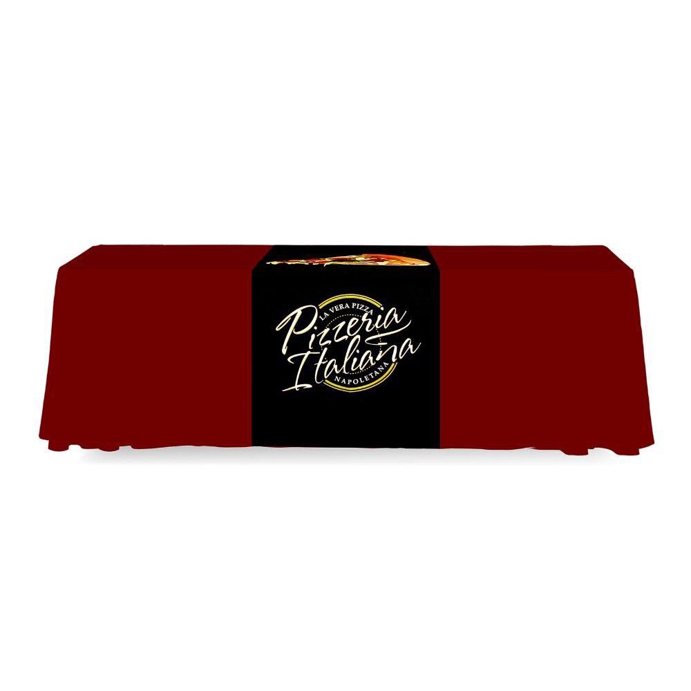 Table Runner Custom 2ft 4 Sided (Full Back) Print