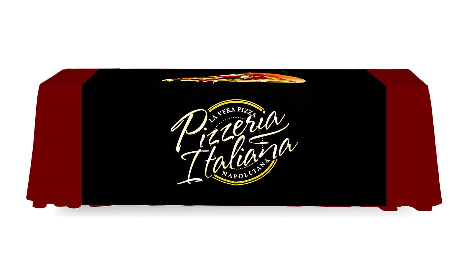 Table Runner Custom 5ft 3 Sided (Openl Back) Print