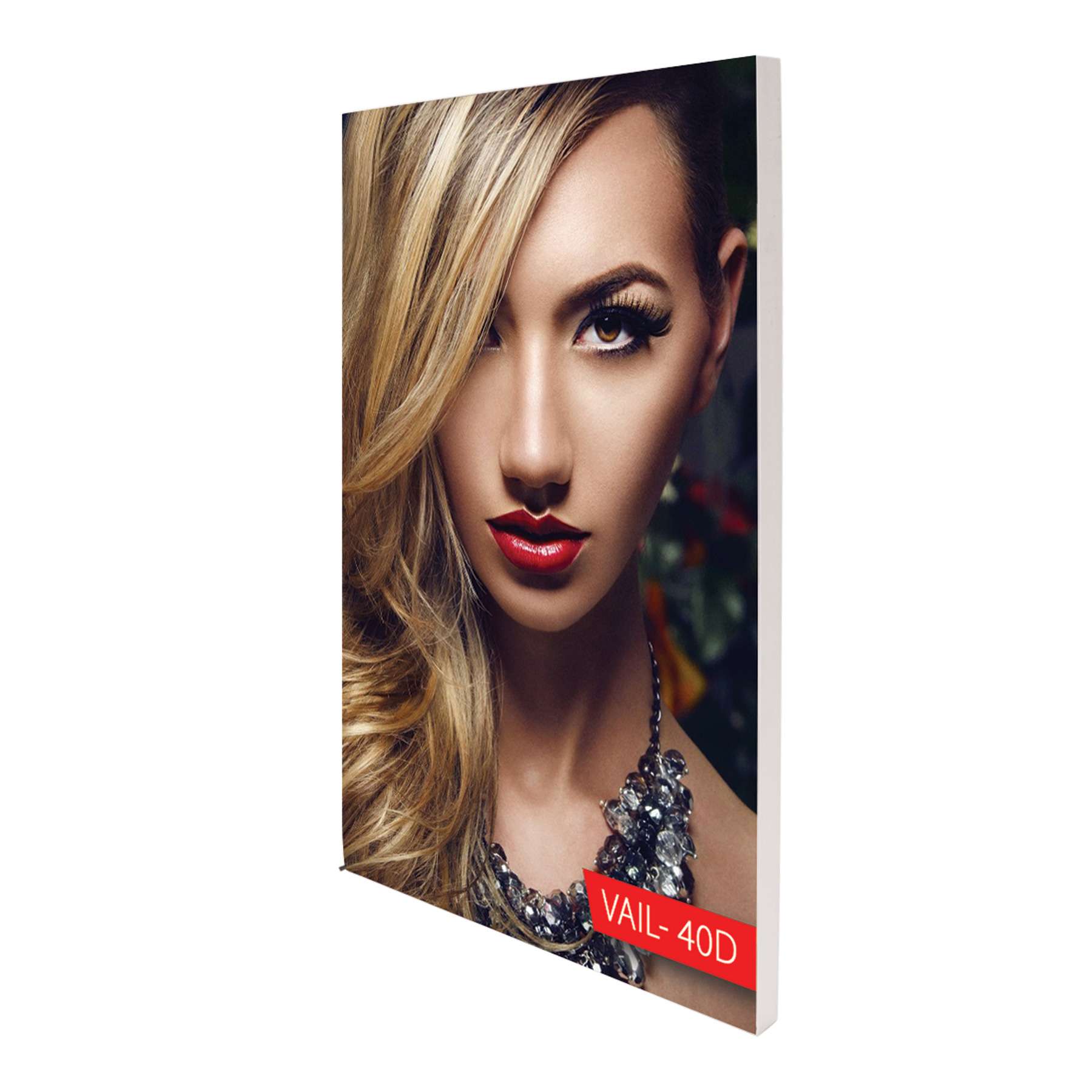 VAIL 40D 8 x 3 ft. Fabric Frame Single-Sided (Graphic Package)