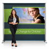 8 x 8 ft. Large Jumbo Banner Stand Single-Sided (Graphic Package)