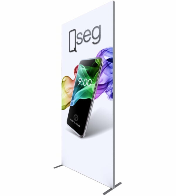 Qseg 100x225 3.3 x 7.4ft Full Graphic Package