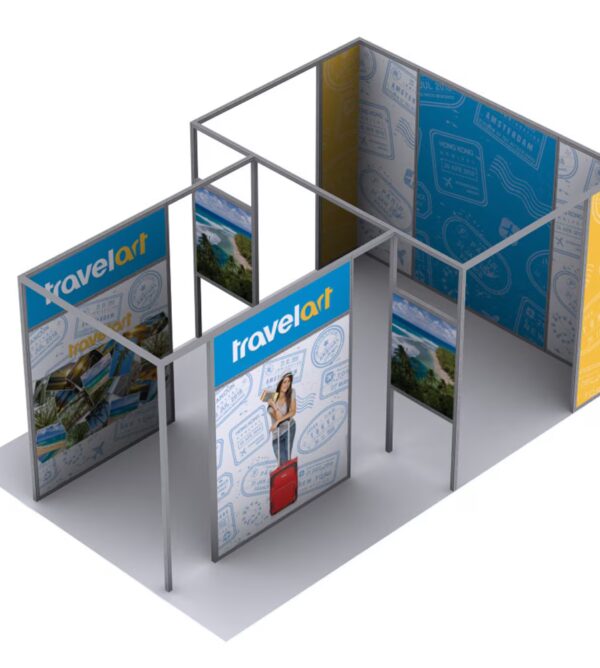 20x30 trade show display Cabo Booth D