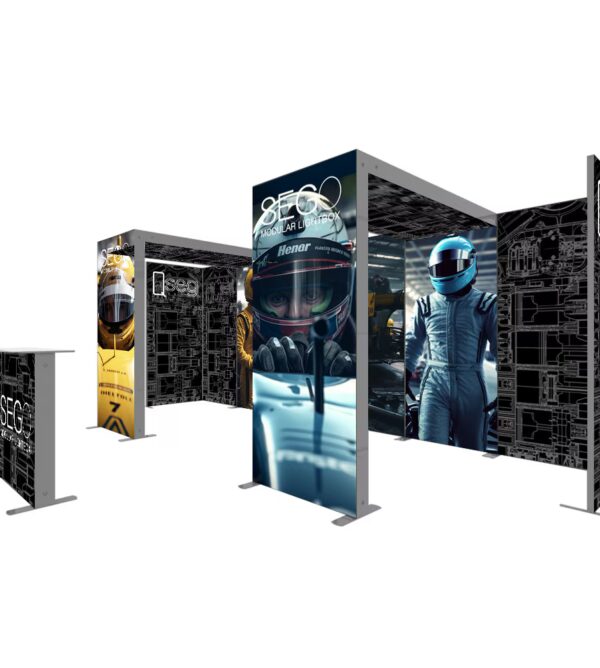 20ft Backlit Trade Show Display